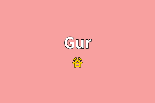Gur英文名