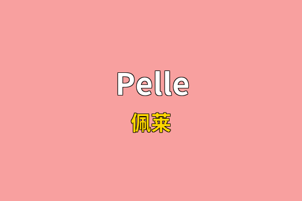 Pelle英文名