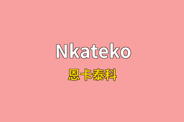 Nkateko英文名