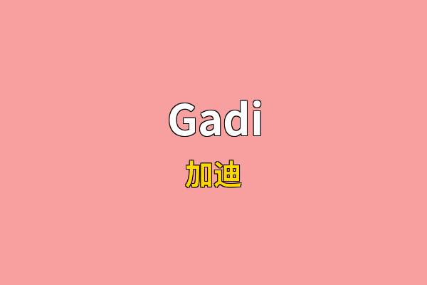 Gadi英文名