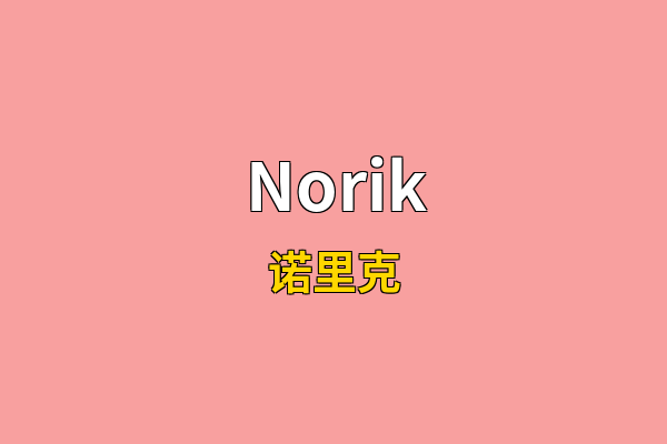 Norik英文名