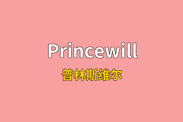 Princewill英文名