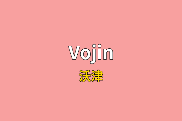 Vojin英文名