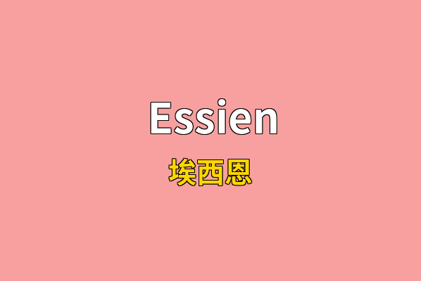 Essien英文名