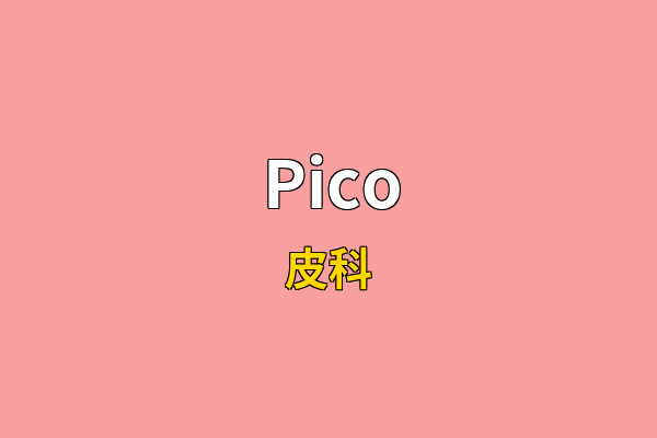 Pico英文名