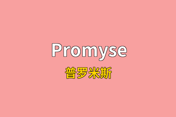 Promyse英文名