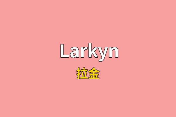 Larkyn英文名