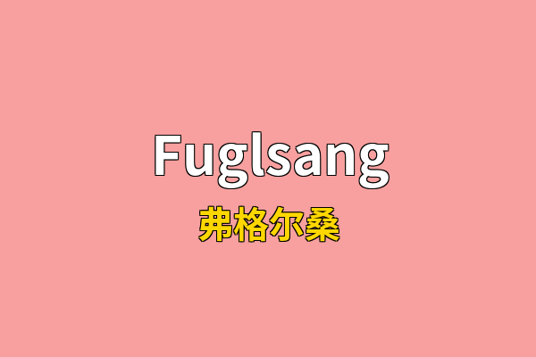 Fuglsang英文名