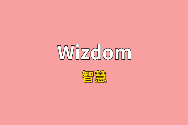 Wizdom英文名