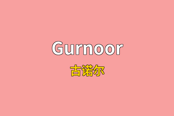 Gurnoor英文名