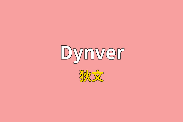 Dynver英文名