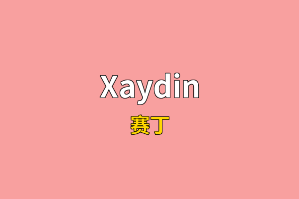 Xaydin英文名