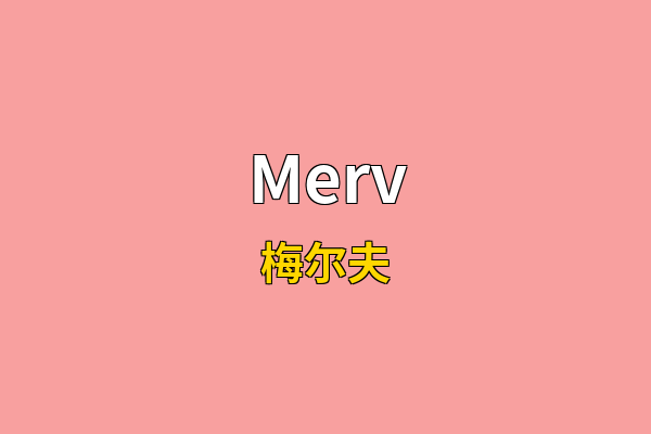 Merv英文名