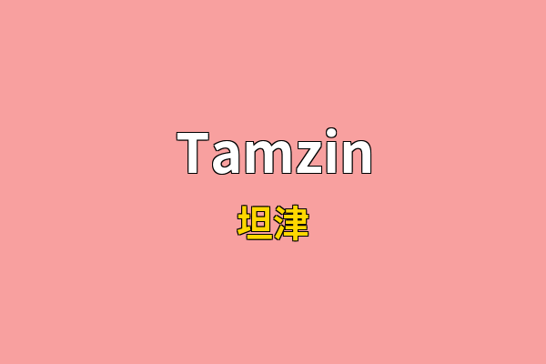 Tamzin英文名