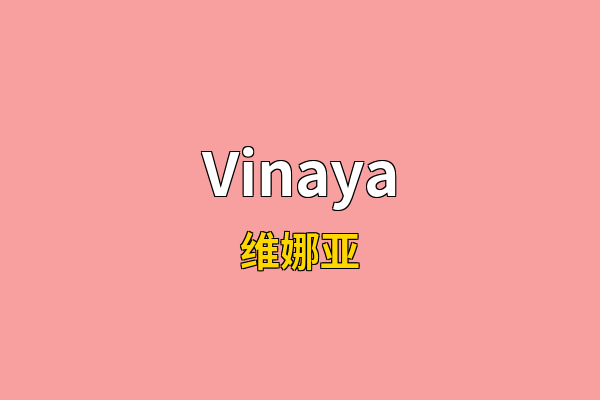Vinaya英文名